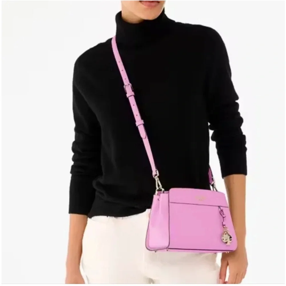 ♠️kate spade Madison Small Top Handle Satchel, Surf Pink NWT - Picture 2 of 6